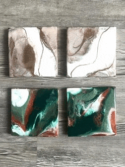 Resin Pour Coasters